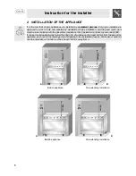 Preview for 4 page of Smeg CB61IR Instruction Manual