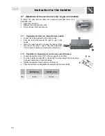 Preview for 12 page of Smeg CB61IR Instruction Manual