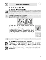 Preview for 17 page of Smeg CB61IR Instruction Manual