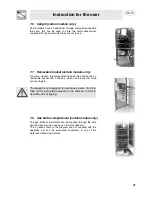 Preview for 23 page of Smeg CB61IR Instruction Manual