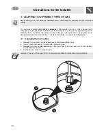 Предварительный просмотр 8 страницы Smeg CB61VES Instruction Manual