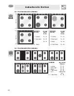 Предварительный просмотр 18 страницы Smeg CB61VES Instruction Manual