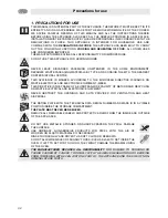 Preview for 2 page of Smeg CE92IMX Instructions For Installation And Use Manual