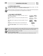 Preview for 6 page of Smeg CE92IMX Instructions For Installation And Use Manual