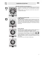 Предварительный просмотр 9 страницы Smeg CE9CMXA Instructions Manual