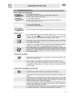 Предварительный просмотр 17 страницы Smeg CE9CMXA Instructions Manual