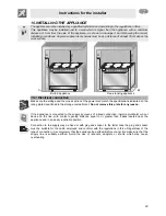 Предварительный просмотр 23 страницы Smeg CE9CMXA Instructions Manual