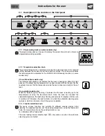 Предварительный просмотр 8 страницы Smeg CG 92 Manual