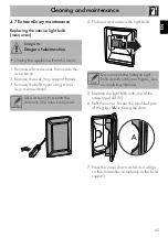 Предварительный просмотр 43 страницы Smeg CG92X9 Manual