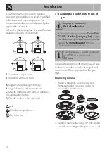 Предварительный просмотр 48 страницы Smeg CG92X9 Manual