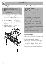 Предварительный просмотр 58 страницы Smeg CG92X9 Manual