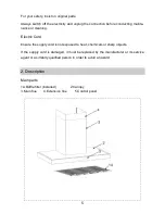 Предварительный просмотр 5 страницы Smeg CHIMNEY COOKER HOOD User Manual