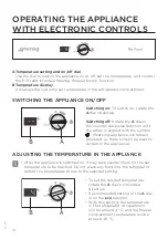 Preview for 14 page of Smeg CI178NFDHS Instructions For Use Manual