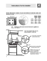 Preview for 6 page of Smeg CIR34AX Instruction Manual