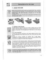 Preview for 17 page of Smeg CIR597X Instruction Manual