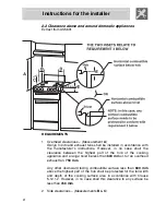 Предварительный просмотр 6 страницы Smeg CIR60XS3 Instruction Manual