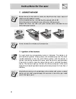 Предварительный просмотр 16 страницы Smeg CIR60XS3 Instruction Manual