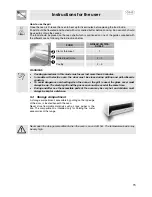 Preview for 13 page of Smeg CIX64MS Instruction Manual