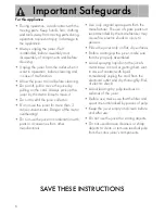 Preview for 6 page of Smeg CJF01 Instruction Manual