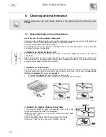 Предварительный просмотр 17 страницы Smeg CL6S-4 Instruction Manual