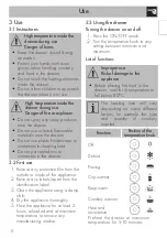 Preview for 6 page of Smeg Classic CPRU330X Instructions Manual