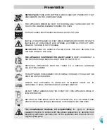 Preview for 4 page of Smeg Classic CSA122X Installation And Operating Instructions Manual