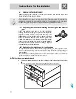 Preview for 13 page of Smeg Classic CSA122X Installation And Operating Instructions Manual