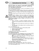 Preview for 18 page of Smeg classic SA45VX2 Instructions For Use Manual