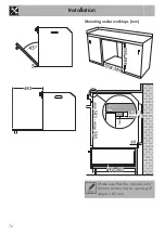 Preview for 74 page of Smeg Classic SFPA6303TPX Manual