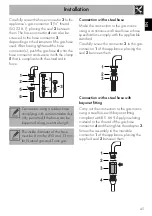 Preview for 43 page of Smeg Classica C92GMX9 Original Instructions Manual