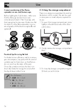 Предварительный просмотр 18 страницы Smeg Classica Sinfonia C95GMCA9-1 Instructions Manual