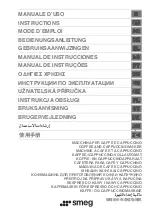 Preview for 1 page of Smeg CMS4601 Instructions Manual