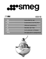 Preview for 1 page of Smeg CO142 Instructions For Use Manual