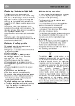 Preview for 13 page of Smeg CO205F Instructions For Use Manual