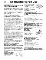 Preview for 4 page of Smeg CO300 Instructions For Use