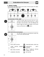 Предварительный просмотр 10 страницы Smeg CO61GMA Manual