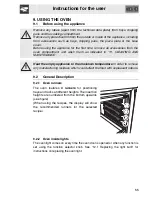 Предварительный просмотр 15 страницы Smeg CO61GMA Manual