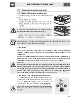 Предварительный просмотр 27 страницы Smeg CO61GMA Manual