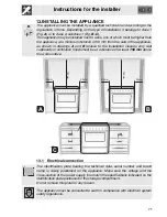 Предварительный просмотр 31 страницы Smeg CO61GMA Manual