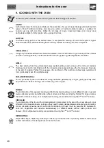 Preview for 16 page of Smeg CO68CMA Manual