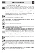 Preview for 2 page of Smeg CO68GMA Manual