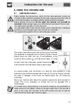 Предварительный просмотр 13 страницы Smeg CO68GMA Manual