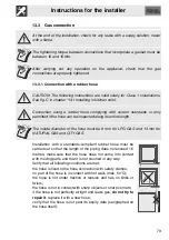 Preview for 35 page of Smeg CO68GMA Manual