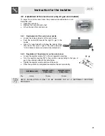 Предварительный просмотр 11 страницы Smeg Cooker SCB60GB Instruction Manual