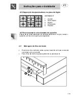 Предварительный просмотр 14 страницы Smeg Cooker with Electric Oven (Portuguese) Manual De Instrução