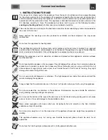 Preview for 2 page of Smeg cooker Instructions For Use Manual