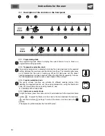 Preview for 8 page of Smeg cooker Instructions For Use Manual