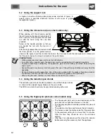 Preview for 10 page of Smeg cooker Instructions For Use Manual