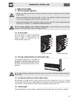 Preview for 15 page of Smeg CP60IX Manual