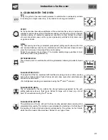 Preview for 19 page of Smeg CP60IX Manual